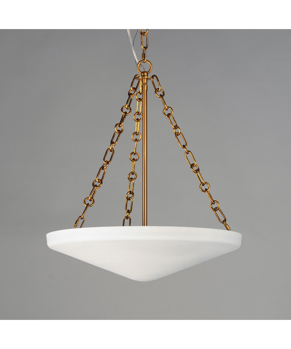 Artemis 4-Light Pendant Natural Aged Brass