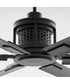 80" Zeus Patio Ceiling Fan Matte Black