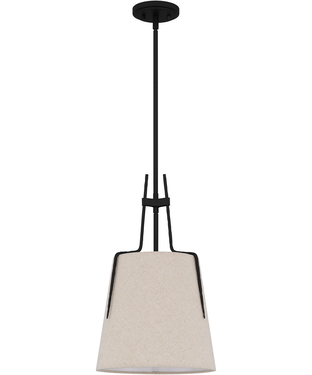 Leona Small 1-light Mini Pendant Matte Black