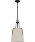 Leona Small 1-light Mini Pendant Matte Black