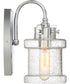 Danbury Small 1-light Wall Sconce Polished Chrome