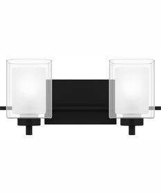 Kolt Medium 2-light Bath Light Matte Black