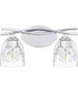 Ansley Medium 2-light Bath Light Polished Chrome