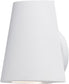 6"H Mini 1-Light Outdoor Wall Mount White