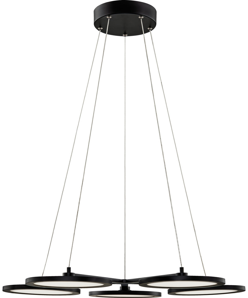 Nitro  Chandelier Matte Black
