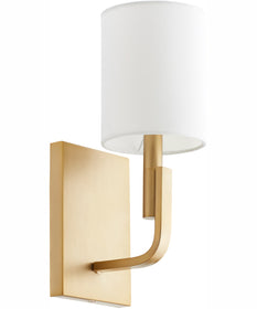 Tempo 1-light Wall Mount Light Fixture Aged Brass