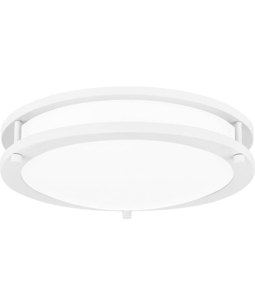 Euclid  Semi Flush Mount White Lustre