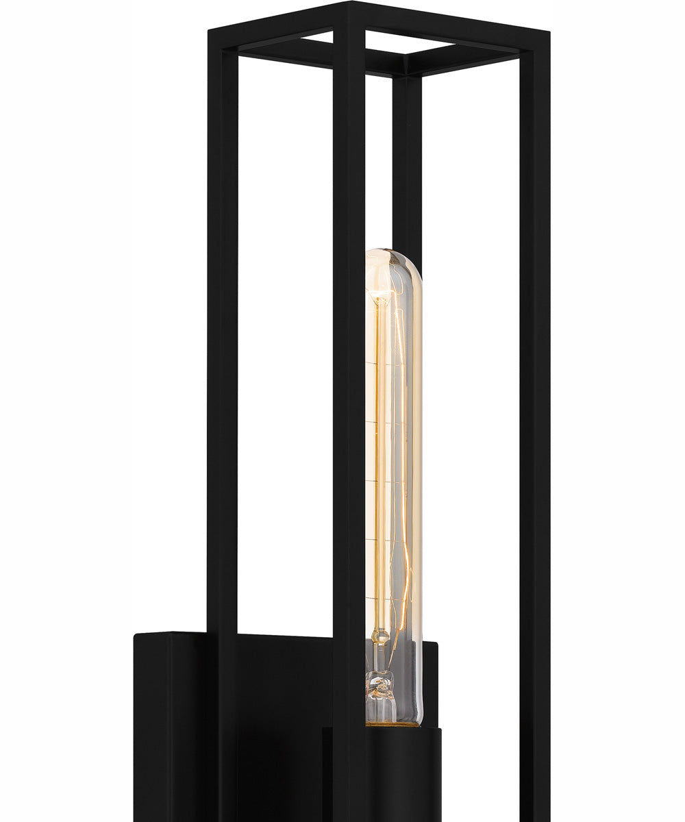 Leighton Small 1-light Wall Sconce Matte Black