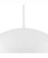 Perimeter 1-Light Mid-Century Modern Pendant with metal Shade White