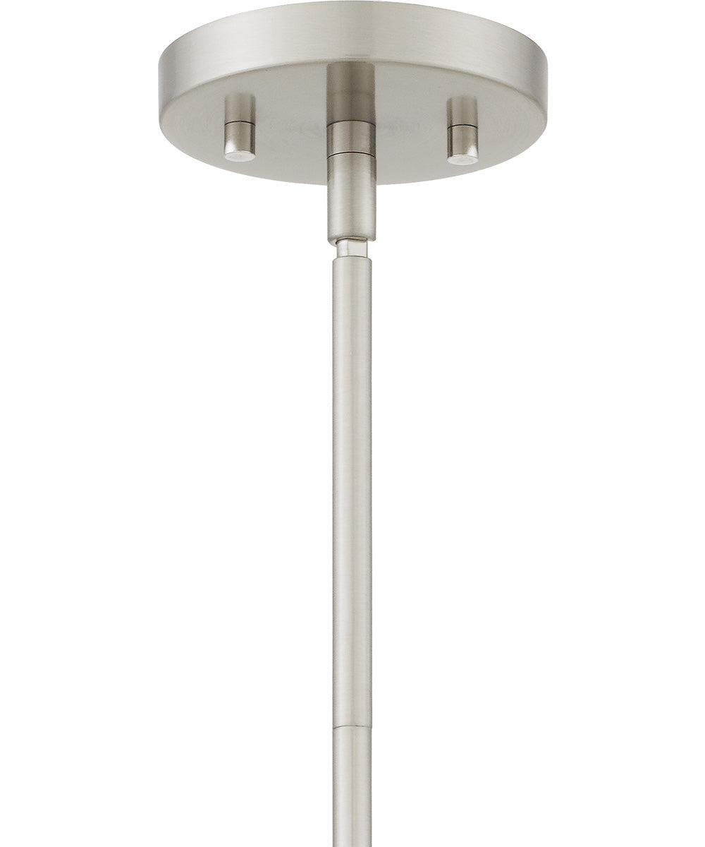 Asha 5-light Chandelier Brushed Nickel