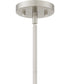 Asha 5-light Chandelier Brushed Nickel