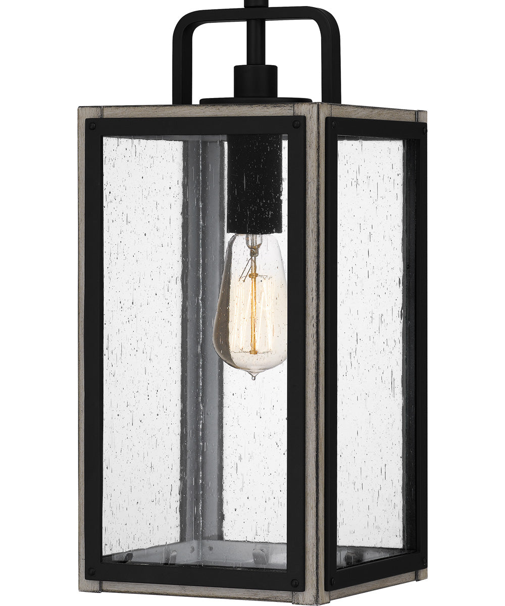 Bramshaw Large 1-light Outdoor Pendant Light  Coastal Armour Aluminum Matte Black