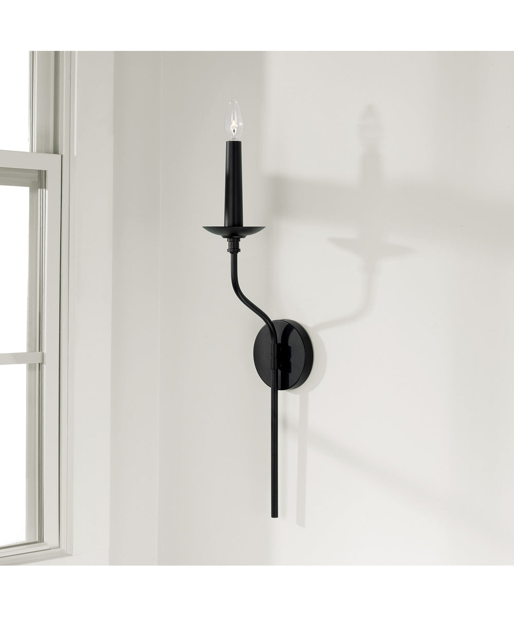 Wilder 1-Light Sconce Matte Black