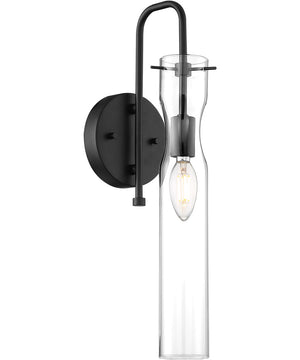 5"W Spyglass 1-Light Vanity & Wall Black