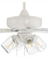 60" Outdoor Super Pro 104 4-Light Indoor/Outdoor Ceiling Fan White