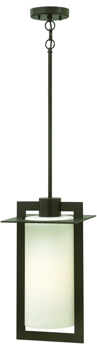 10"W Colfax 1-Light Outdoor Pendant Light Bronze