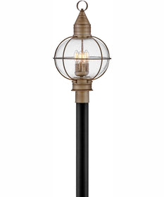 Cape Cod 4-Light Large Post Top or Pier Mount Lantern in Burnished Bronze