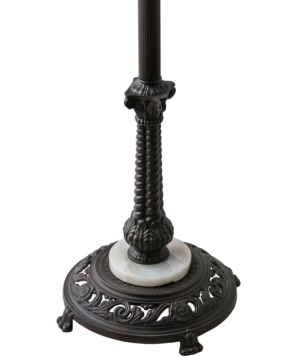 62" High Renaissance Rose Floor Lamp