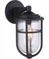Voyage 1-Light Outdoor Wall Lantern Midnight