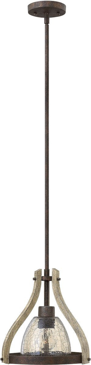 Fredrick Ramond Middlefield 1-Light Mini Pendant Iron Rust FR40577IRR