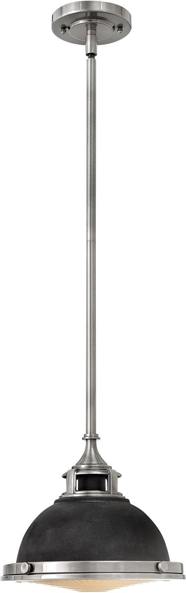 Hinkley Amelia 1-Light Mini Pendant Aged Zinc 3122DZ