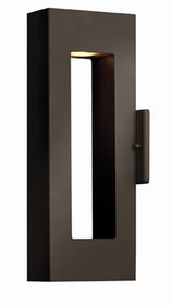 16"H Atlantis 2-Light LED Outdoor Wall Mount Bronze