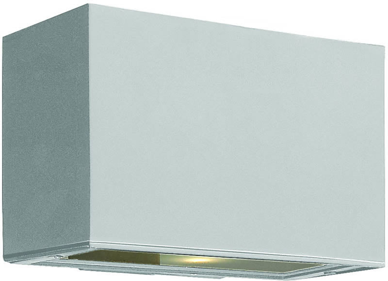 Hinkley Atlantis 2-Light LED Outdoor Wall Mount Titanium 1645TTLED