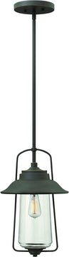 10"W Belden Place 1-Light Outdoor Pendant Light Oil Rubbed Bronze