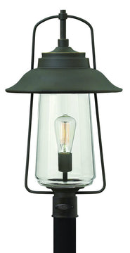 22"H Belden Place 1-Light Outdoor Post Light Oil Rubbed Bronze