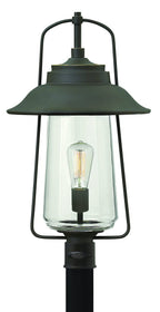22"H Belden Place 1-Light Outdoor Post Light Oil Rubbed Bronze
