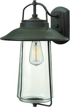 19"H Belden Place 1-Light Outdoor Wall Light Oil Rubbed Bronze