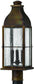 Hinkley Bingham 3-Light Outdoor Post Lantern Sienna 2041SN