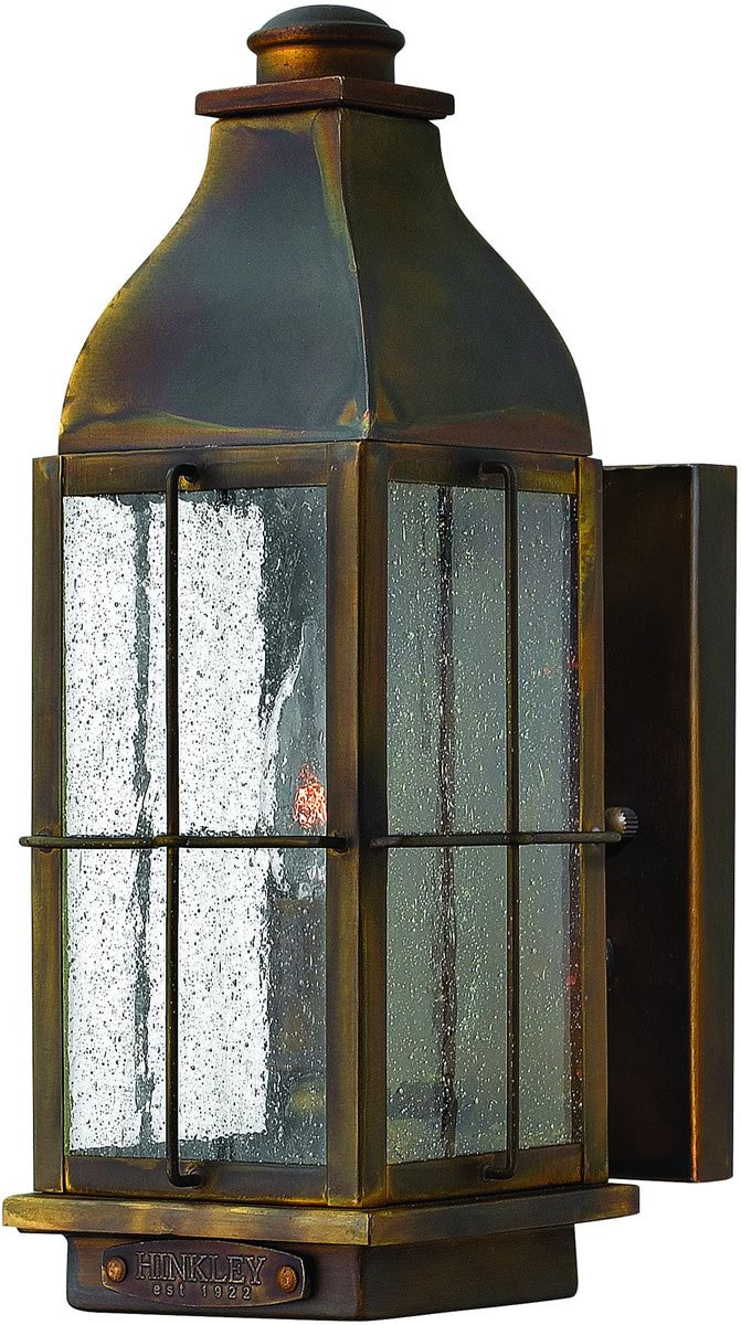 Hinkley Bingham 1-Light Small Outdoor Wall Lantern Sienna 2040SN