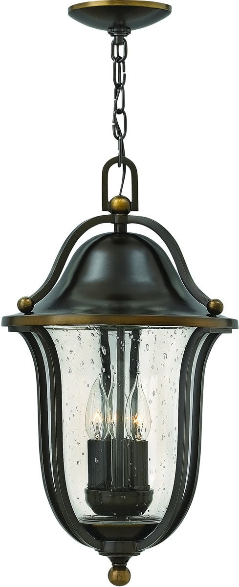 Hinkley Bolla 3-Light Outdoor Pendant Light Olde Bronze 2642OB         