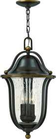 11"W Bolla 3-Light Outdoor Pendant Light Olde Bronze 2642OB