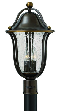 21"H Bolla 3-Light Outdoor Post Light Olde Bronze 2641OB