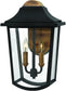 Hinkley Burton 2-Light Outdoor Wall Light Black 1974BK         