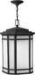 Hinkley Cherry Creek 1-Light LED Outdoor Hanging Lantern Vintage Black 1272VKLED