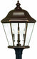 Hinkley Clifton Park 4-Light Extra-Large Outdoor Post Lantern Copper Bronze 2407CB