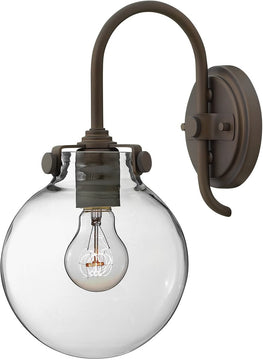 7"W Congress 1-Light Sconce Oil Rubbed Bronze