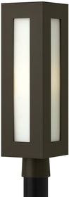 21"H Dorian 1-Light Post Outdoor Bronze