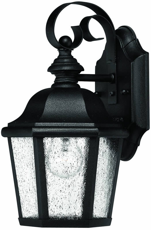 Hinkley Edgewater 1-Light Outdoor Wall Lantern Black 1674BK