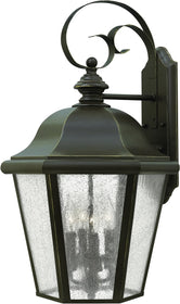 26"H Edgewater 4-Light Outdoor Wall Light Oil Rubbed Bronze 1675OZ