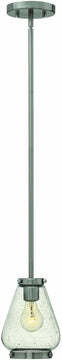 6"W Finley 1-Light Mini Pendant Brushed Nickel