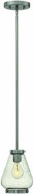 6"W Finley 1-Light Mini Pendant Brushed Nickel