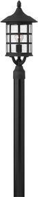20"H Freeport 1-Light Outdoor Post Light Black