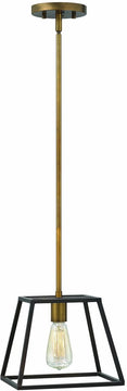 10"W Fulton 1-Light Mini Pendant Bronze