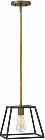 10"W Fulton 1-Light Mini Pendant Bronze