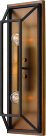 8"W Fulton 2-Light Wall Sconce Bronze