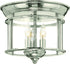 Hinkley Gentry 3-Light Chandelier Polished Nickel 3473PN         